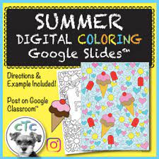 If you click on each of them, you'll see a preview. Summer Distance Learning Digital Coloring Pages Google Slides Coloring Pages Distance Learning Summer Coloring Pages