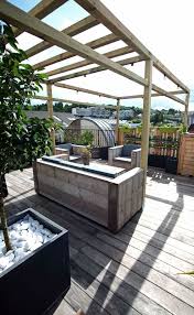 Terrasse Bois En Ville Avec Potager Terrasses
