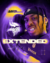 Here to stay‼️ The #Vikings have agreed to terms with WR Justin Jefferson 