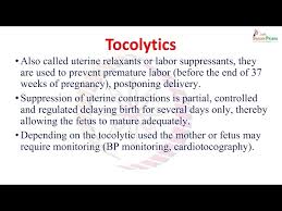 Image result for Tocolytic