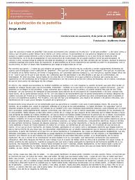 La actriz de contenido para adultos venezolana jennifer aboul utilizó la red social de la camarita para denunciar la pedofilia en un video publicado. La Significacion De La Pedofilia Serge Andre Id 5cf18ff1aebf7