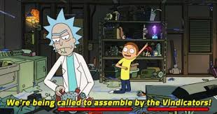 Rick And Morty The Vindicators I Refuse To Answer A Literal Call To Adventure Rick And Morty Season Rick And Morty Morty