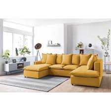 Afin de gagner du temps lors de votre recherche, vous pouvez privilégier un canapé droit, d'angle, mais aussi préférer une matière en particulier : Bobochic Bobochic Canape D Angle Panoramique Convertible Xxl Coffre Haute Couture Mona Jaune Angle Gauche Canapes Rue Du Commerce