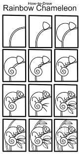 Home » animals » pets » how to draw a chameleon. How To Draw A Rainbow Chameleon Creative Curriculum