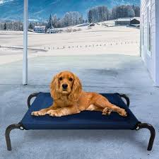 Maybe you would like to learn more about one of these? Furhaven Pet Cot Bed Elevated Cot Pet Bed For Dogs Cats Deep Blue Extra Small Walmart Com Dog Pet Beds Dog Cots Cheap Dog Beds