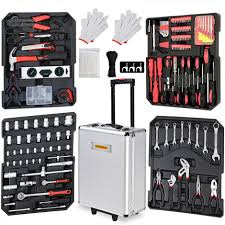 Check spelling or type a new query. Malette A Outils Valise De Bricolage 114 Outils Avec Une Mallette Noire Materiau Acier Plastique