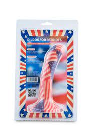 The All American Dildo by Dildos for Patriots – 6.7 Inch Silicone USA Pride Sex  Toy with Powerful Suction Cup Base, Grooved Shaft and Strap on Harness  Compatible : Amazon.ca: Health &