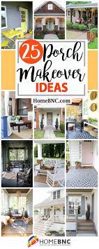 Outfit the space with a pair of simple chairs accessorized with matching pillows on either side of the door. 25 Best Porch Makeover Ideas And Projects For 2021