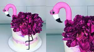 Cake Decorating Tutorials Flamingo Inspired Cake Sugarella Sweets Youtube Cake Topper Tutorial Cake Sweets Cake