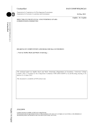 Armstrong economics is an economics blog that states its mission is to research historical cyclical patterns and market behavior in timing, price and crisis to better understand and identify potential future trends, using an extensive monetary database and advanced proprietary models. Http Www Oecd Org Officialdocuments Publicdisplaydocumentpdf Cote Daf Comp Wd 2012 11 Doclanguage En