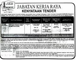 Jabatan kerja raya negeri selangor jabatan kerja raya negeri terengganu. Tender Adalah Dipelawa Jabatan Kerja Raya Negeri Perak Facebook