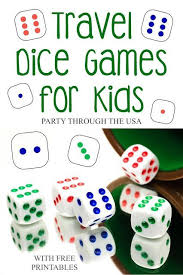 Check spelling or type a new query. Travel Wurfelspiel Fur Kinder Partei Durch Die Usa Wurfelspiele Sind Ideal Fur Reisen Und Free Games For Kids Printable Games For Kids Dice Games