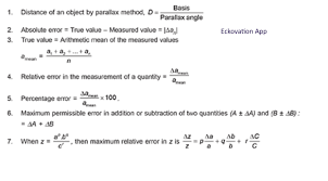 Important Formulas For Jee Mains Physics Engineering Physics Kinetic Theory Arithmetic Mean