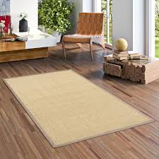 Hier erfährst du alles über sisalteppiche! Sisalteppich Natura Grau Creme Mix Bordure Taupe