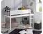 Mid Sleeper Bed With Drawers