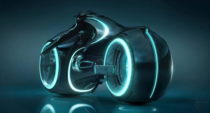 New Tron Light Cycle from Tron Legacy - Asphalt & Rubber