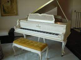 Kimball White Oak Baby Grand Piano By Karensalveson Via Flickr Piano De Cauda Piano Carvalho Branco