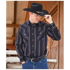 Ely Cattleman Western Shirt 589896 Shirts Polos At