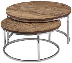 Cherry tree furniture clive coffee table with nest of 2 tables, 1+2 coffee table nesting tables walnut colour. Get 29 Wood Round Nesting Coffee Table