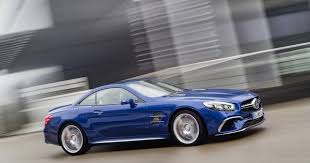 2017 Mercedes Amg Sl 65 Color Brilliant Blue Side Hd
