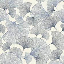 Choose from 180+ ginkgo leaf graphic resources and download in the form of png, eps, ai or psd. Rasch Denzo Ginkgo Leaves Cream Blue Wallpaper 407655