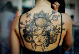 Just a face tattoo (be it of animal or human) would be a wastage of space of time. 60 Amiable Back Tattoos For Women