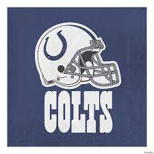 Check spelling or type a new query. Nfl Indianapolis Colts Napkins 48 Count Oriental Trading