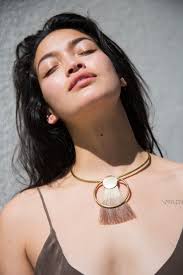 Anna Monet Redwood Bark Choker