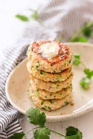 Mix keto salmon cakes mixture. Paleo Whole30 Salmon Cakes With Zucchini Nut Free Keto What Great Grandma Ate