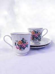 Vintage English Garden By Robinson Design Group Japan Teacup And Saucer Vintage Teacups Robinson Design Group 19 Tea Cups Vintage Girly Decor Cat Coffee Cups