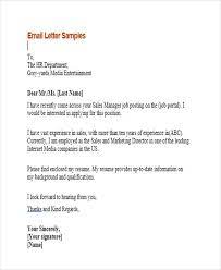 The major purpose of writing an email for job application is to let the hiring manager know some of the important things, which should definitely be a part of your job email: 11 Sample Email Application Letters Free Premium Templates