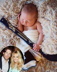 Here's everything you need to know about who carrie underwood is married to, including how they met, how many kids they have, and how they've responded to divorce rumors. Carrie Underwood S Baby Son Is Adorable And Takes After His Daddy Carrie Underwood Baby Celebrity Baby News Celebrity Babies