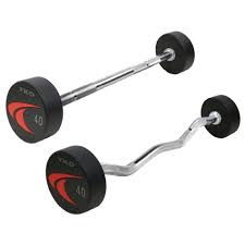 Solid Steel Head Urethane Encased Barbells Tko 809us 810us G10