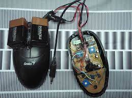 Mouse To Optical Sinth Conversion Circuit Bending Synthesizer Diy Electronics Projects Diy