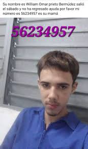Gracias por el apoyo de todos los que vean esto , William Omar es un niño  que necesita atencion psiquiatrica. Se vio por ultima vez el Sabado en  Centro Habana .Por favor