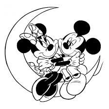 ᴴᴰ mickey mouse et minnie vont trouver le trésor sur une petite île! Coloriage Mickey Mouse Et Minnie Dessin Gratuit A Imprimer