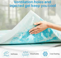 Amazon.com: Mattress Topper, Full Size Cooling Memory Foam ...