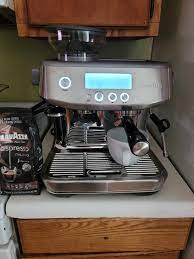 Maybe you would like to learn more about one of these? The Barista Pro Espresso Machine Breville