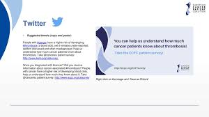 Press ctrl+v (paste) or select paste from the edit menu to deposit. Patient Survey On Awareness Of Cancer Associated Thrombosis Cat In People With Cancer General Information Pack Ppt Download