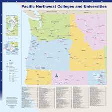 Copious amounts of vegetation, such as we have in the pacific northwest, can cover up evidence of faulting. Pacific Northwest Colleges And Universities Hedberg Maps