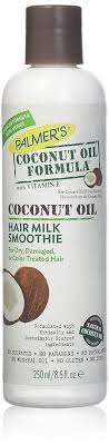 Coconut oil can moisturize, strengthen, and repair hair as well as reduce frizz and dandruff. Palmers Kokosol Mit Monoi Haarmilch Smoothie Flasche 250ml Amazon De Beauty