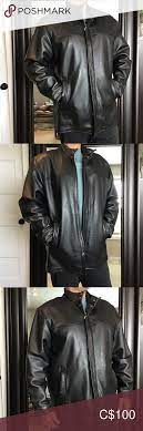 Men S Leather Coat Jacket Danier Men S Leather Coat Uk Size 40 42 Size L Fits As An Xl As Shown On Model Leather Coat Jacket Leather Coat Mens Leather Coats