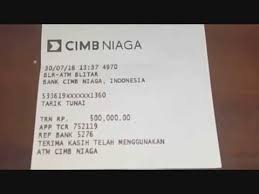 Bank ini merupakan payment bank ksei terbesar dengan nilai transaksi yang mencakup pangsa pasar 11 %. Struk Tarik Tunai Kartu Kredit Cimb Niaga Syariah Youtube