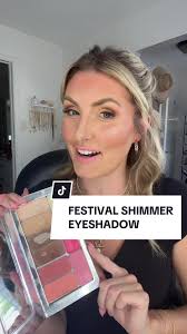 Festival Shimmer Eyeshadow Tutorial for Beginners