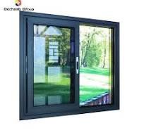 Aluminum Customized Colors Sliding Windows of Small and Huge Design with  Tinted Glass