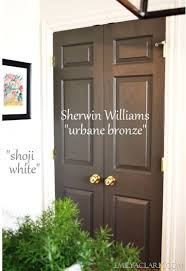 Sherwin Williams Urbane Bronze Fabuloushomeblog Com Door Paint Colors Painted Kitchen Cabinets Colors Painted Doors
