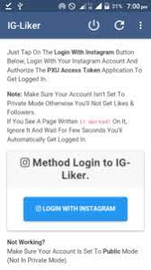 Verify you are human and use this free unlimited auto likes, comments,. Ig Liker Apk V1 1 Free Download For Android