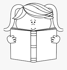 Reading clipart black and white & reading black and white clip art. Read Book Clipart Black And White Girl Reading Clipart Black And White Free Transparent Clipart Clipartkey