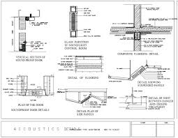 Maybe you would like to learn more about one of these? Vertical Section Of Sound Proof Door And Plan Of Side Panel Detail Dwg File Sound Proof Door Panel Siding Door Detail