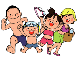 Smiling starfish cartoon character isolated on vector. Family Is At The Beach Clipart Free Download Transparent Png Creazilla